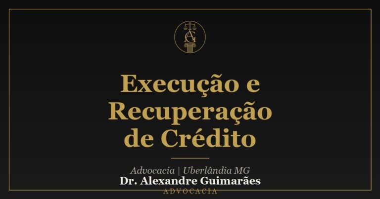 Card do artigo sobre execução e recuperação de crédito